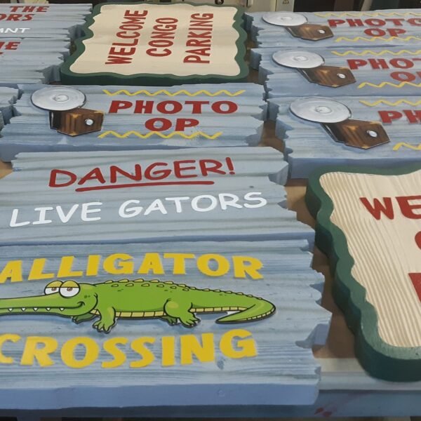 Dimensional carved composite sign by Skywatch Signs
