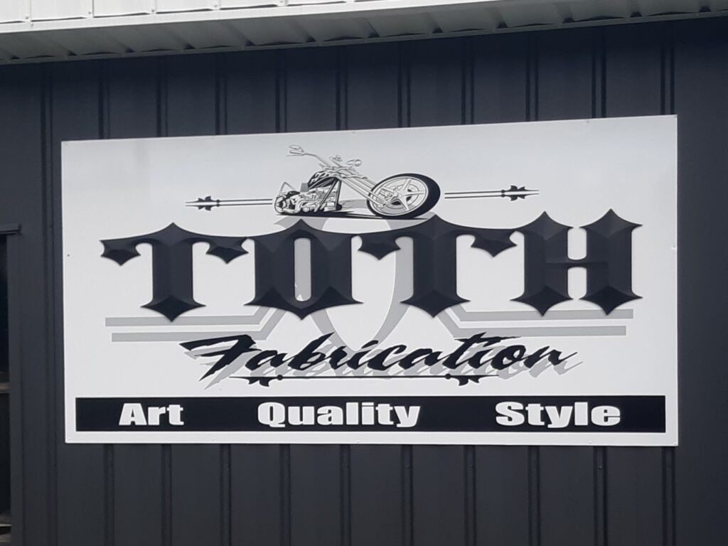Custom Signage – vinyl-composite-sign by Skywatch Signs.