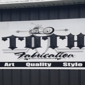 Custom Signage – vinyl-composite-sign by Skywatch Signs.