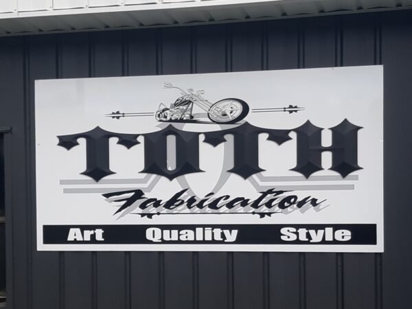 Custom Signage – vinyl-composite-sign by Skywatch Signs.