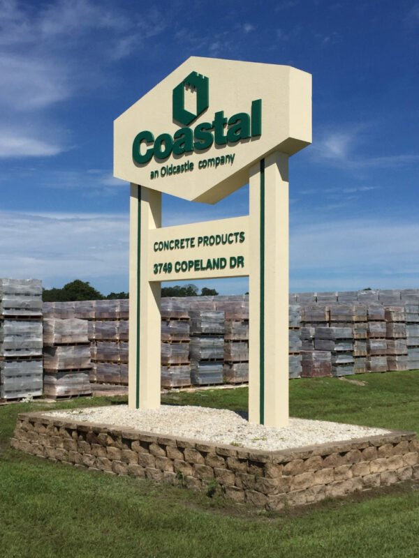Custom Signage – monument-sign-extra large by Skywatch Signs.