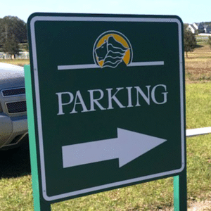 Custom Signage – solid-aluminum-signs by Skywatch Signs.