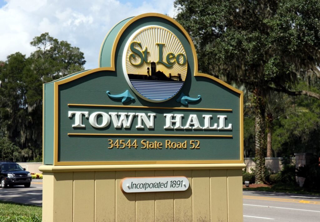 Custom Signage – composite-monument-sign by Skywatch Signs.