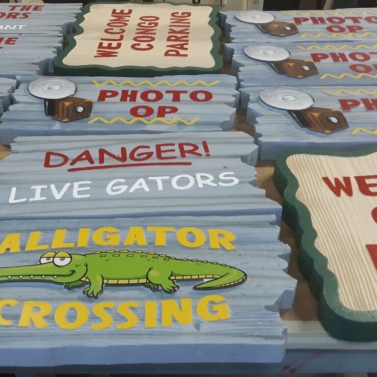 Custom Signage – skywatch-carved-wood-composite-sign by Skywatch Signs.