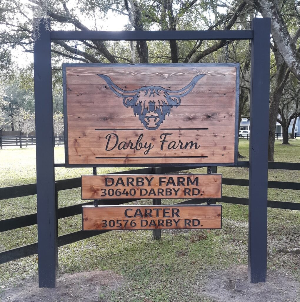 Custom Signage – carved-wood-sign-skywatch by Skywatch Signs.