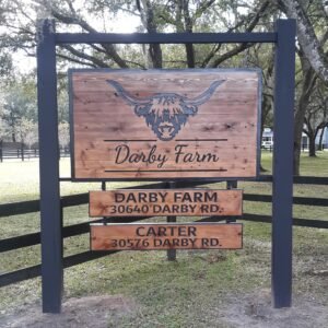 Custom Signage – carved-wood-sign-skywatch by Skywatch Signs.