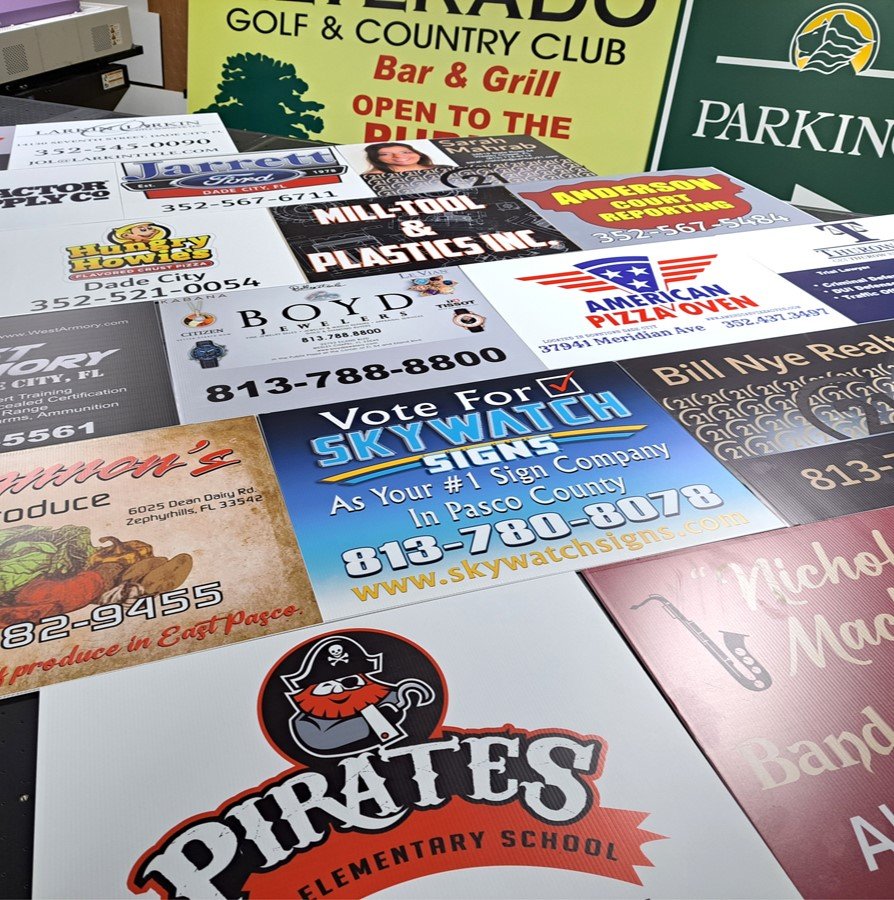 Custom Signage – yard-signs-skywatch-18x24 by Skywatch Signs.
