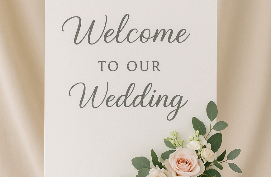 Wedding Baby Shower Signs Florida by Skywatch Signs