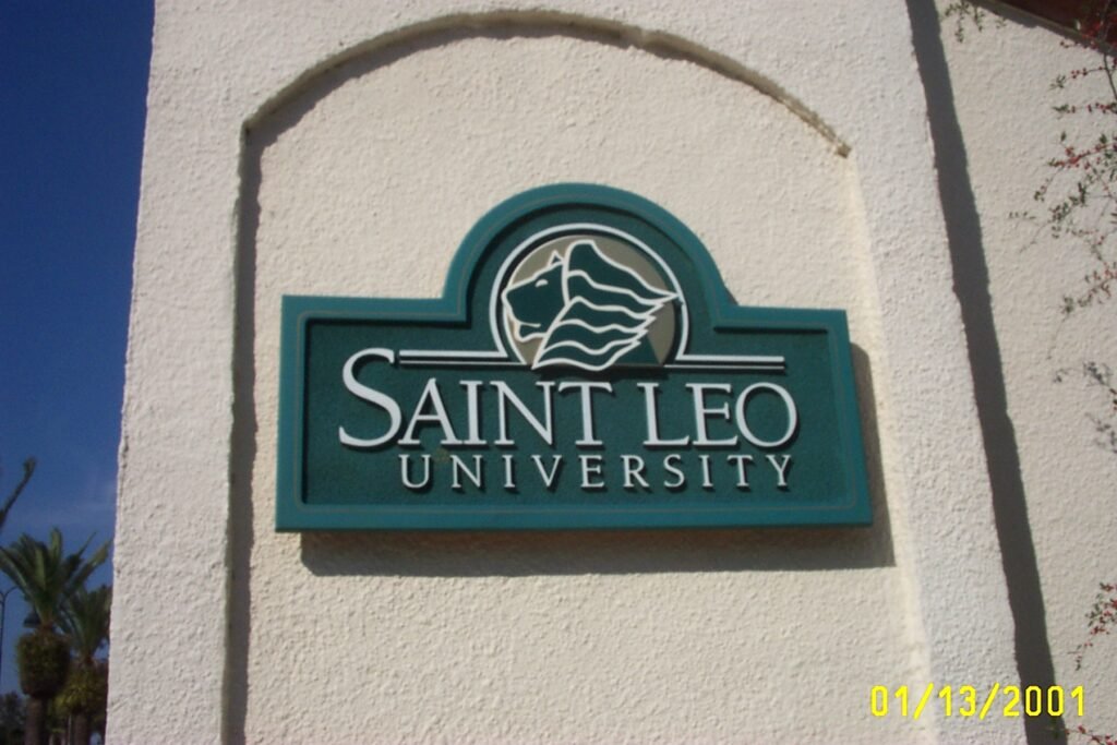 Custom Signage – Saint Leo University by Skywatch Signs