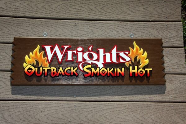 Custom Signage – Wrights House BBQ by Skywatch Signs