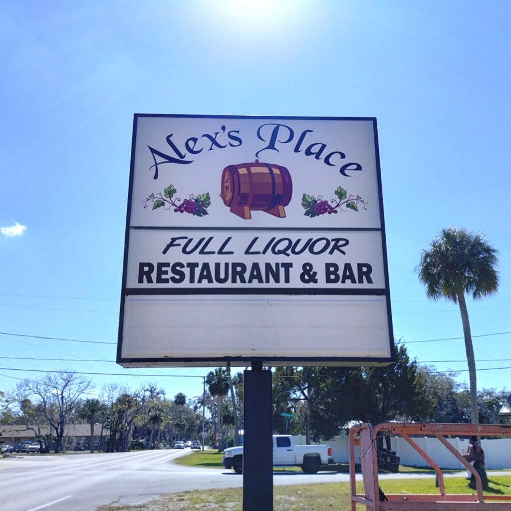 Custom Signage – acrylic-lit-sign-skywatch by Skywatch Signs.