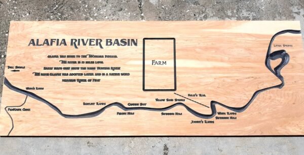 Custom Signage – carved-wood-sign by Skywatch Signs.