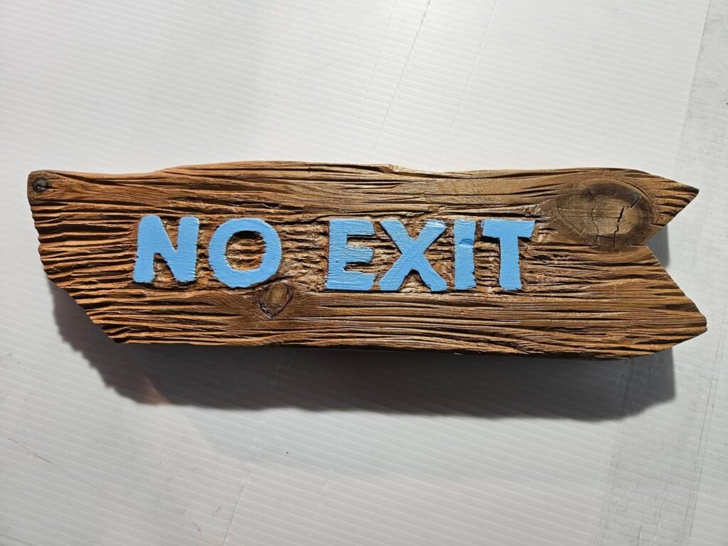 Custom Signage – carved-wood-sign by Skywatch Signs.