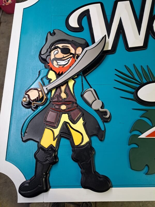 Custom Signage–character-production by Skywatch Signs.