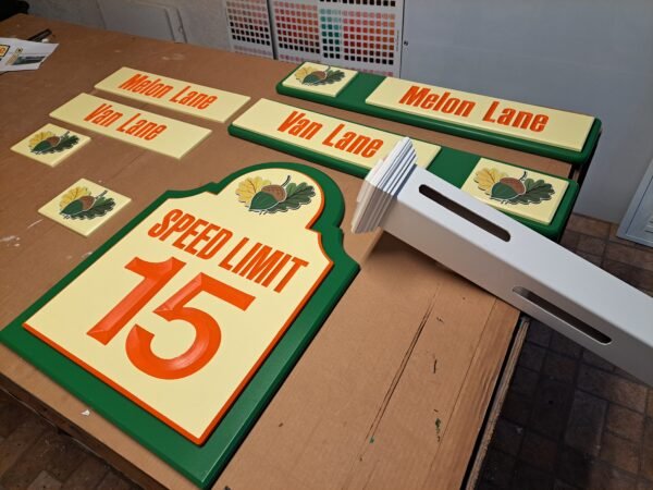 Custom Signage – composite-dimensional-sign by Skywatch Signs.