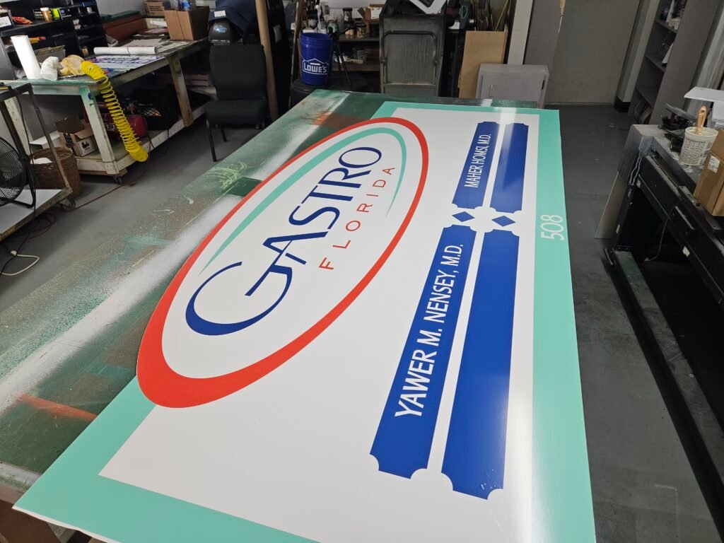 Custom Signage – composite-dimensional-sign by Skywatch Signs.