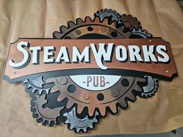 Custom Signage – composite-dimensional-sign by Skywatch Signs.