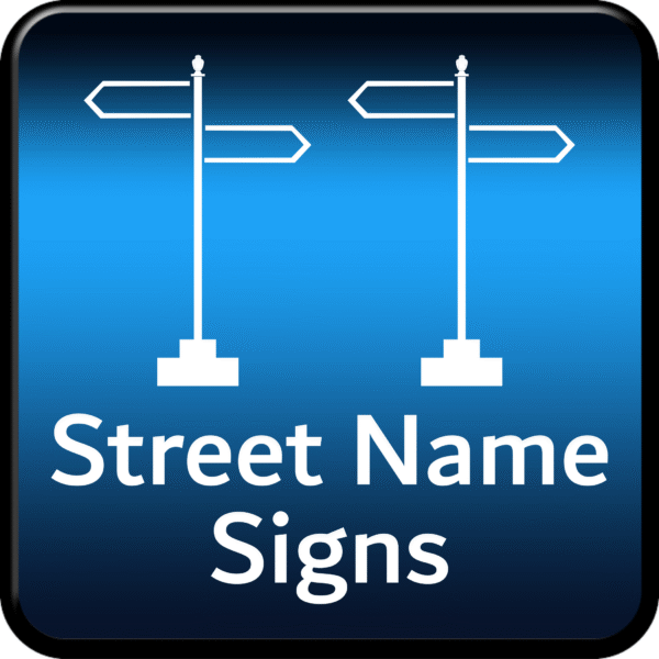 Custom Street Name Signs – Durable Aluminum Roadway Signs
