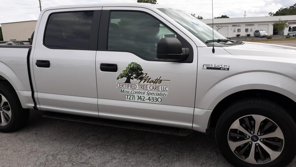 Custom Signage –vehicle-wrap-skywatch-signs-matts tree care