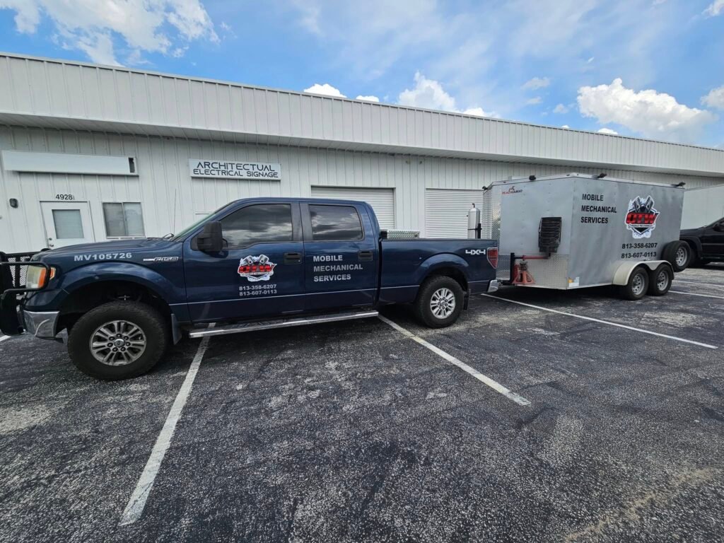 Custom Signage – Vinyl Graphics Wrap OTWMM by Skywatch Signs