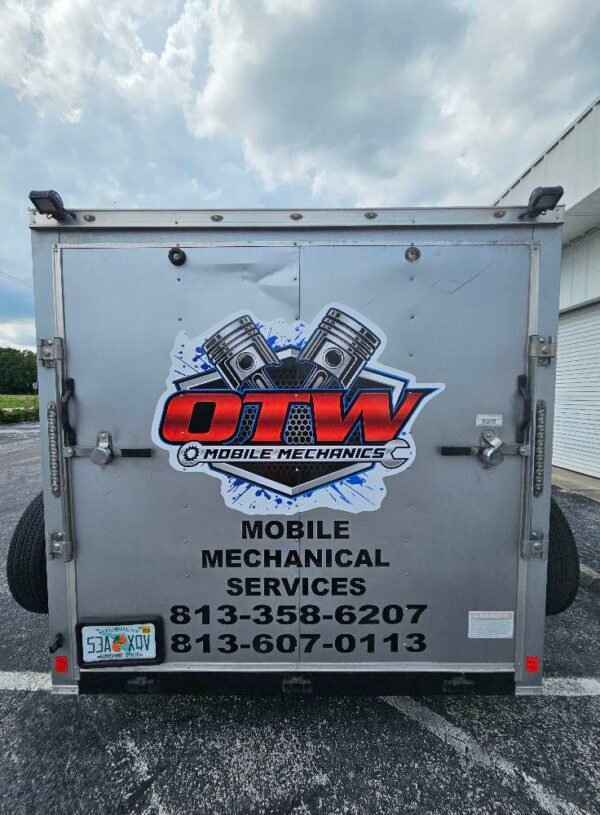 Custom Signage – Vinyl Graphics Wrap OTWMM by Skywatch Signs