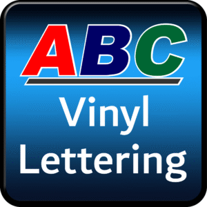 Custom Vinyl Lettering – Outdoor & Vehicle-Grade Vinyl